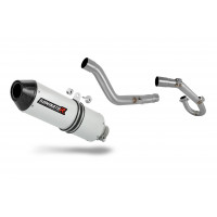 Dominator - Honda CRF 300L / Rally 2021 - 2023 Teljes kipufogó rendszer, összekötőcső + kipufogó MX2 + dB killer