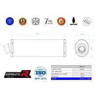 Dominator - ZX9R kipufogó OVAL 1998 - 2002