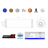 Dominator - ZX9R kipufogó ROUND 1998 - 2002