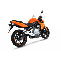 Dominator - Kawasaki ER - 6 N / F 650 2006 - 2008 kipufogó GP1 BLACK