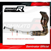 Dominator - Z900 Exhaust Cat Eliminator DECAT 2017 - 2019