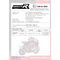 Dominator - Kawasaki Z 900 2020 - 2023 EU Approved kipufogó HP1