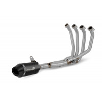 Kawasaki Z 900 2020 - 2024 Low Level Dominator teljes kipufogó rendszer Collector Silencer HP3 BLACK + dB killer medium