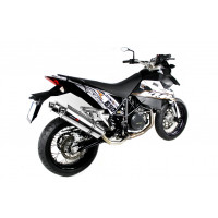 KTM 950 SM Supermoto R 2006 - 2008 Dominator kipufogó OV + dB killer medium