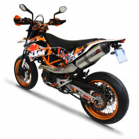 KTM 690 SMC R 2012 - 2017 Dominator kipufogó HP1 + dB killer medium