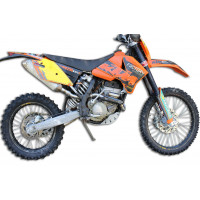 Dominator - EXC-F EXC 250 F kipufogó fejcső with PowerBomb 2006 - 2008