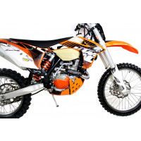 Dominator - EXC 450 kipufogó fejcső 2012 - 2016