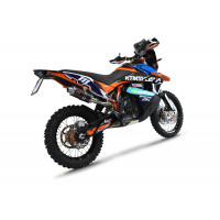 Dominator - KTM 790 Adventure 2019 - 2020 kipufogó GP1 BLACK