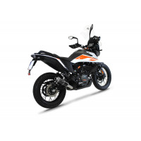 Dominator - KTM 390 Adventure kipufogó GP 1 BLACK 2020 - 2022