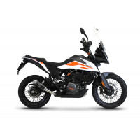 Dominator - KTM 390 Adventure kipufogó GP 1 BLACK 2020 - 2022