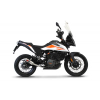 KTM 390 Adventure 2020 - 2024 Dominator teljes kipufogó rendszer Collector Silencer GP1 + dB killer medium