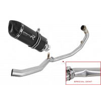 Dominator - KTM 390 Adventure Exhaust FULL SYSTEM Silencer HP1 BLACK 2020 - 2022