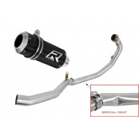 KTM 390 Duke 2021 - 2023 Dominator teljes kipufogó rendszer Collector Silencer GP BLACK + dB killer medium