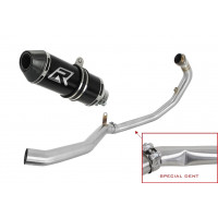 KTM 390 Duke 2021 - 2023 Dominator teljes kipufogó rendszer Collector Silencer HP3 BLACK + dB killer medium
