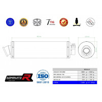 Dominator - BREVA ie 750 kipufogó ROUND 2003 - 2009