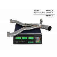 Dominator - Moto Guzzi V85 TT 2019 - 2020 Racing Down Pipe Mid pipe