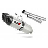 MuZ MZ 1000 S 2004 - 2007 Dominator kipufogó HP1 + dB killer medium