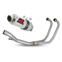Suzuki GS 500E 1989 - 2009 Dominator teljes kipufogó rendszer Collector Silencer GP1 + dB killer medium