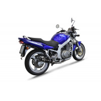 Suzuki GS 500E 1989 - 2009 Dominator teljes kipufogó rendszer Collector Silencer GP1 BLACK + dB killer medium