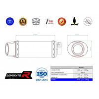 Dominator - GSR 600 kipufogó HP3 2006 - 2011
