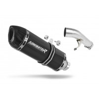 Suzuki GSXF 650 2007 - 2016 Dominator kipufogó HP1 BLACK + dB killer medium