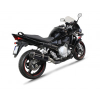 Suzuki GSXF 650 2007 - 2016 Dominator kipufogó HP1 BLACK + dB killer medium