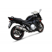 Suzuki GSXF 650 2007 - 2016 Dominator teljes kipufogó rendszer Collector Silencer OV + dB killer