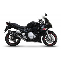 Suzuki GSXF 650 2007 - 2016 Dominator teljes kipufogó rendszer Collector Silencer HP1 BLACK + dB killer