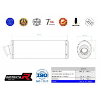 Dominator - GSXR GSX 1300 R HAYABUSA kipufogó OVAL 1999 - 2007