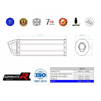Dominator - GSXR GSX 1300 R HAYABUSA kipufogó HP1 1999 - 2007
