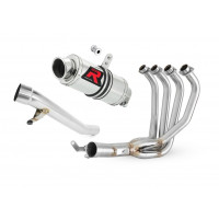 Suzuki GSF 650 BANDIT N / S 2005 - 2006 Dominator teljes kipufogó rendszer Collector Silencer GP1 + dB killer medium