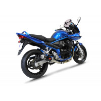 Suzuki GSF 650 BANDIT N / S 2005 - 2006 Dominator teljes kipufogó rendszer Collector Silencer GP1 BLACK + dB killer medium
