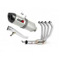 Suzuki GSF 650 BANDIT N / S 2005 - 2006 Dominator teljes kipufogó rendszer Collector Silencer HP1 + dB killer medium
