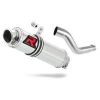 DR 350 Exhaust Silencer ROUND 1990 - 1999 + dB killer