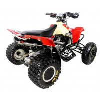 Suzuki LTR 450 2006 - 2009 Dominator kipufogó HP2 + dB killer medium