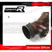 Dominator - GSXR 600 L1-L7 Exhaust Cat Eliminator DECAT 2011 - 2017