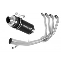 Dominator - Suzuki GSX 1250 FA 2010 - 2016 Teljes kipufogó rendszer, összekötőcső + kipufogó GP1 BLACK + dB killer