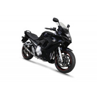 Dominator - Suzuki GSX 1250 FA 2010 - 2016 Teljes kipufogó rendszer, összekötőcső + kipufogó GP1 BLACK + dB killer