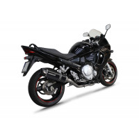 Suzuki GSX 1250 FA 2010 - 2016 Dominator teljes kipufogó rendszer Collector Silencer HP1 BLACK + dB killer