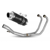 Suzuki GS 500F 2004 - 2014 Dominator teljes kipufogó rendszer Collector Silencer GP1 BLACK + dB killer medium