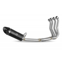 Suzuki GSX-S 1000 / F 2015 - 2020 Low Level Dominator teljes kipufogó rendszer Collector Silencer HP8 BLACK + dB killer medium