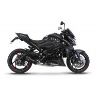 Suzuki GSX-S 1000 / F 2015 - 2020 Low Level Dominator teljes kipufogó rendszer Collector Silencer HP8 BLACK + dB killer medium