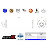 Dominator - GSXR 750 K1-K5 kipufogó ROUND 2001 - 2005