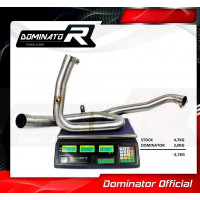 Dominator - DL 1000 V-Strom Exhaust Cat Eliminator DECAT 2014 - 2016