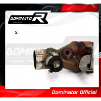 Dominator - GSXR 750 L1-L7 Exhaust Cat Eliminator DECAT 2011 - 2017