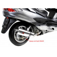 Suzuki BURGMAN 400 2007 - 2016 Dominator kipufogó OV + dB killer medium