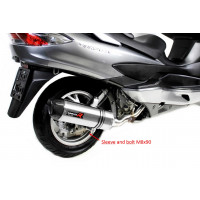 Suzuki BURGMAN 400 2007 - 2016 Dominator kipufogó HP1 + dB killer medium