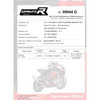 Suzuki DL 1050 V-Strom / XT 2020 - 2024 E-jeles Dominator kipufogó OV