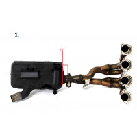 Dominator - Suzuki GSXR 750 K8 K9 L0 2008 - 2010 kipufogó HP3 LOW LEVEL