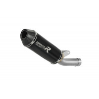 Suzuki GSXR 750 K8 K9 L0 2008 - 2010 Dominator kipufogó HP3 BLACK LOW LEVEL + dB killer medium